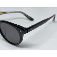 Load image into Gallery viewer, Lunetterie Generale Designer Casablanca Black & 14K Gold Frame Sunglasses