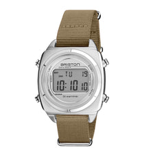 Load image into Gallery viewer, BRISTON STREAMLINER DIGITAL STEEL – SILVER WATCH