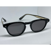 Load image into Gallery viewer, Lunetterie Generale Designer Casablanca Black & 14K Gold Frame Sunglasses