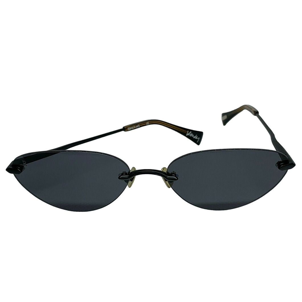 Raen Blondie Satin Black Size 59 Sunglasses New