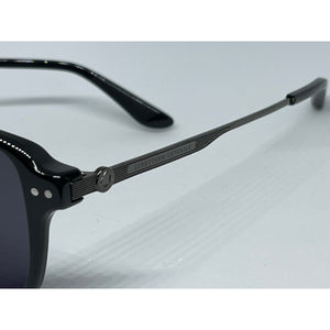 Lunetterie Generale Designer Voyages Imaginaires Black & Gun Metal Sunglasses