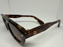 Load image into Gallery viewer, Lunetterie Generale Designer Piece De Resistance Tortoise Frame 56mm Sunglasses
