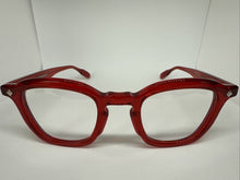 Load image into Gallery viewer, Lunetterie Generale Designer Cognac Red Frame 48mm Eyeglasses
