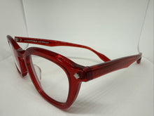 Load image into Gallery viewer, Lunetterie Generale Designer Cognac Red Frame 48mm Eyeglasses
