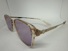 Load image into Gallery viewer, Lunetterie Generale Voyages Imaginaires Clear Gold Frame 56mm Sunglasses
