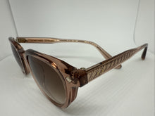 Load image into Gallery viewer, Lunetterie Generale Designer Enfant Terrible Rose Crystal Frame 48mm Sunglasses
