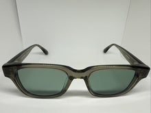 Load image into Gallery viewer, Lunetterie Generale Designer Aesthete Smoke Green Crystal Frame 54mm Sunglasses
