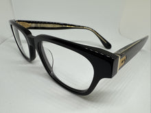 Load image into Gallery viewer, Lunetterie Generale Designer Aesthete Shiny Black Frame 54mm Eyeglasses
