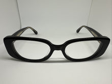 Load image into Gallery viewer, Lunetterie Generale Designer Muse Shiny Black &amp; Gold Frame 53mm Eyeglasses
