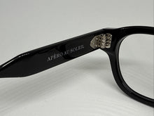 Load image into Gallery viewer, Lunetterie Generale Designer Apero Au Soleil Shiny Black Frame 49mm Eyeglasses

