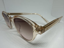 Load image into Gallery viewer, Lunetterie Generale Designer Bon Vivant Sand Crystal Clear Frame 48mm Sunglasses

