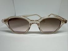 Load image into Gallery viewer, Lunetterie Generale Designer Bon Vivant Sand Crystal Clear Frame 48mm Sunglasses
