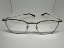 Load image into Gallery viewer, Lunetterie Generale Designer Eldorado White Gold Brown Frame 52mm Eyeglasses
