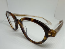 Load image into Gallery viewer, Lunetterie Generale Bon Vivant Brown Clear Frame 49mm Eyeglasses
