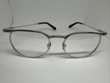 Load image into Gallery viewer, Lunetterie Generale Doux Deja Vu White Gold Brown Frame 51mm Eyeglasses
