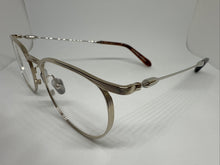 Load image into Gallery viewer, Lunetterie Generale Doux Deja Vu White Gold Brown Frame 51mm Eyeglasses
