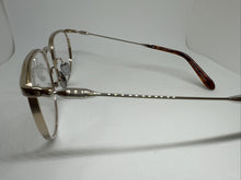 Load image into Gallery viewer, Lunetterie Generale Doux Deja Vu White Gold Brown Frame 51mm Eyeglasses
