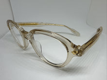 Load image into Gallery viewer, Lunetterie Generale Bon Vivant Clear Gold Frame 49mm Eyeglasses
