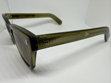 Load image into Gallery viewer, Cubitts Designer Compton Clear Olive Frame 50mm Sunglasses

