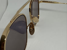Load image into Gallery viewer, Lunetterie Generale Designer Spitfire Gold Frame - Damaged Lens 50mm Sunglasses
