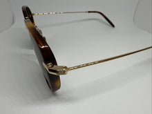 Load image into Gallery viewer, Cubitts Designer Beaconsfield II Brown Gold Frame 49mm Sunglasses
