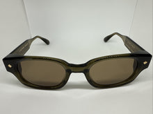 Load image into Gallery viewer, Lunetterie Generale Designer A Tout Jamais Military Green Frame 51mm Sunglasses
