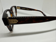 Load image into Gallery viewer, Lunetterie Generale Designer Aesthete Dark Havana Brown Frame 54mm Eyeglasses

