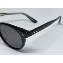 Load image into Gallery viewer, Lunetterie Generale Designer Casablanca Black &amp; 14K Gold Frame Sunglasses

