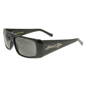 Black Flys Stoopid Flys Shiny Black Frame | Smoke POLARIZED Lens Sunglasses NIB