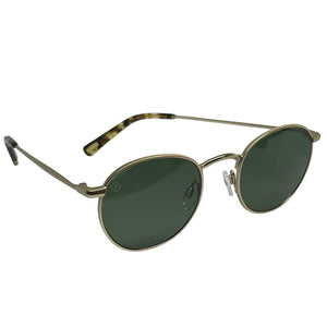 Raen Benson Brindle Tortoise Green Polarized Size 48mm Sunglasses New