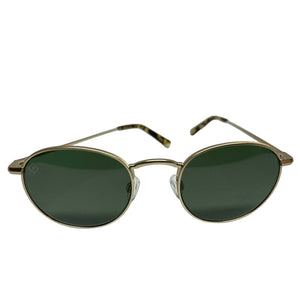 Raen Benson Brindle Tortoise Green Polarized Size 48mm Sunglasses New