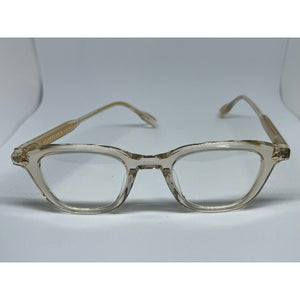 Lunetterie Generale Designer Enigma Smoked Crystal & 18K Gold Frame