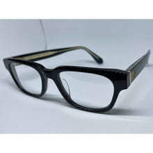 Load image into Gallery viewer, Lunetterie Generale Designer Aesthete Black &amp; 14K Gold Frame
