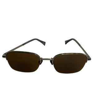 Raen Dora Gunmetal Warm Marble Frame Size 52 Sunglasses New