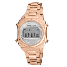 Load image into Gallery viewer, BRISTON STREAMLINER DIGITAL STEEL – SILVER &amp; GOLD BAND WATCH
