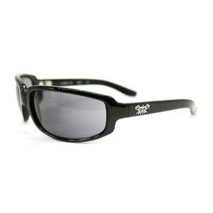 Black Flys Lucky Fly Shiny Black Frame | Smoke Lens Sunglasses NIB