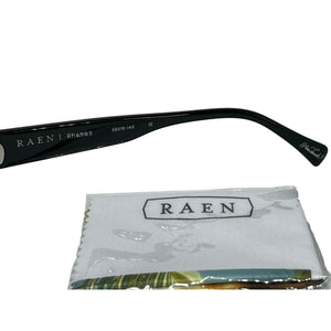 Raen Rhames Crystal Black Frame Size 56mm Sunglasses New