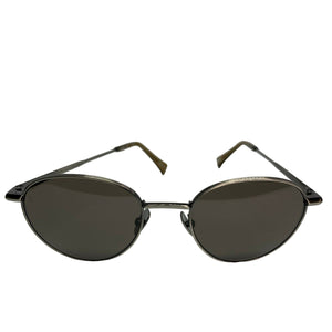 Raen Andreas Brushed Pewter Frame Polarized Size 49 Sunglasses New