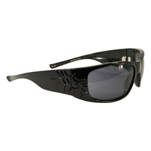 Load image into Gallery viewer, Black Flys Sonic Fly 2 Shiny Black Frame | Smoke Polarized Lens Sunglasses NIB
