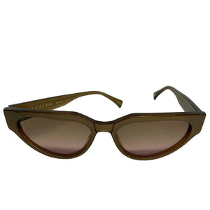 Raen Acie Metallic Brass Frame Size 55 Sunglasses New