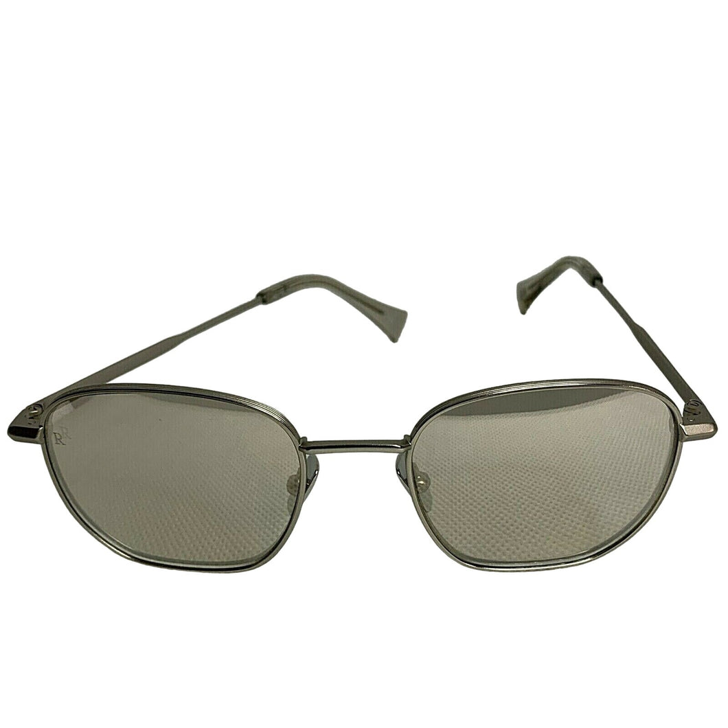 Raen Alameda Satin Silver Frame Size 49 Sunglasses New