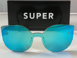 RetroSuperFuture Tuttolente Lucia Azure Frame Sunglasses WY3 51mm