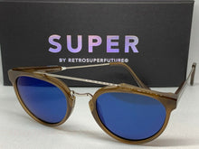Load image into Gallery viewer, RetroSuperFuture Giaguaro Brown Sunglasses Super TNB size 51mm
