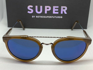 RetroSuperFuture Giaguaro Brown Sunglasses Super TNB size 51mm