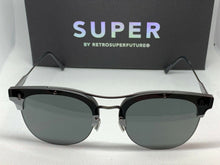 Load image into Gallery viewer, RetroSuperFuture Strada Black Sunglasses Super J28 size 58mm

