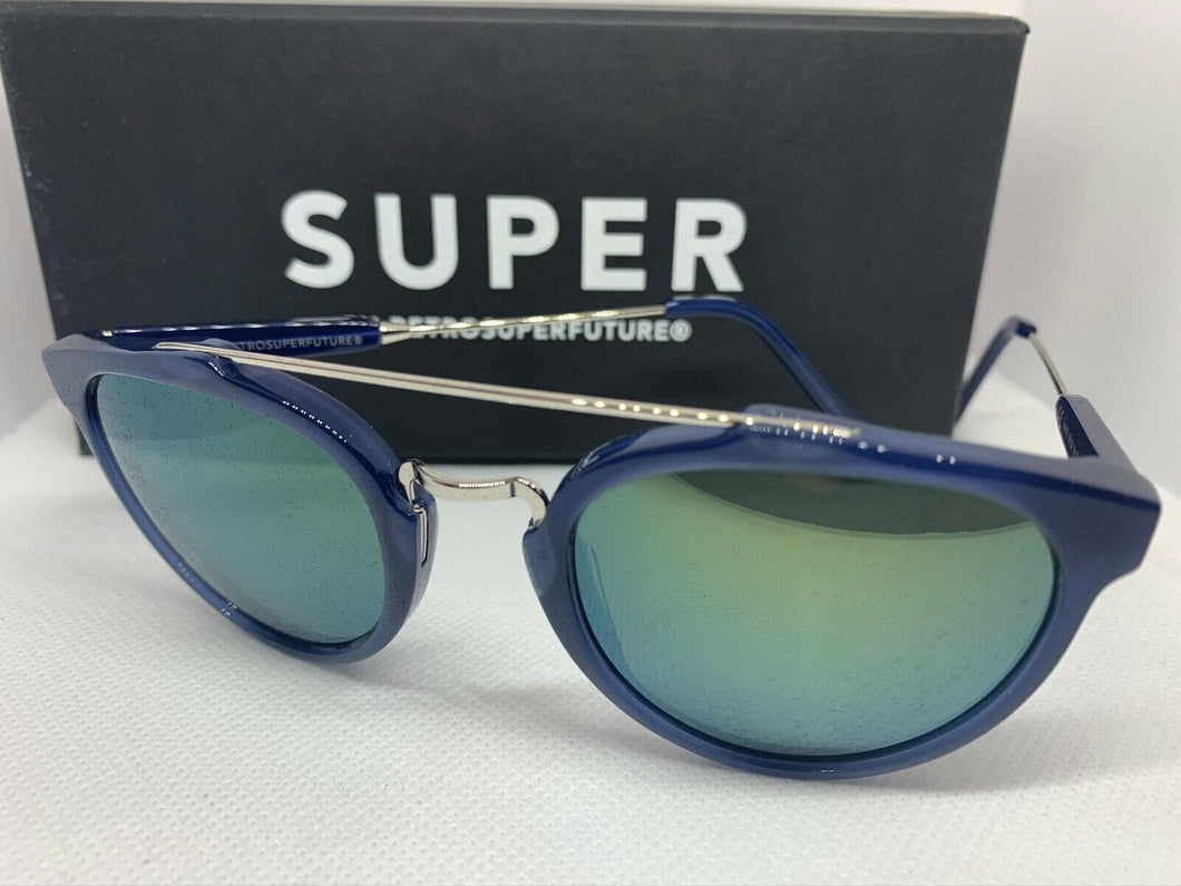 RetroSuperFuture BAK Giaguaro Deep Blue Frame Sunglasses