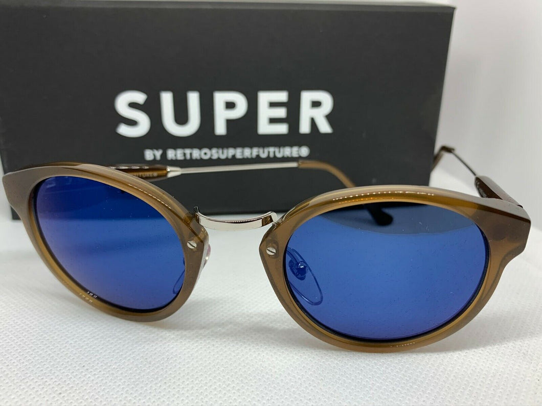 RetroSuperFuture U4C Panama Deep Brown Frame Sunglasses