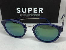 Load image into Gallery viewer, RetroSuperFuture PDL Panama Deep Blue Frame Sunglasses
