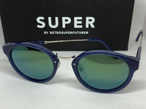 RetroSuperFuture PDL Panama Deep Blue Frame Sunglasses