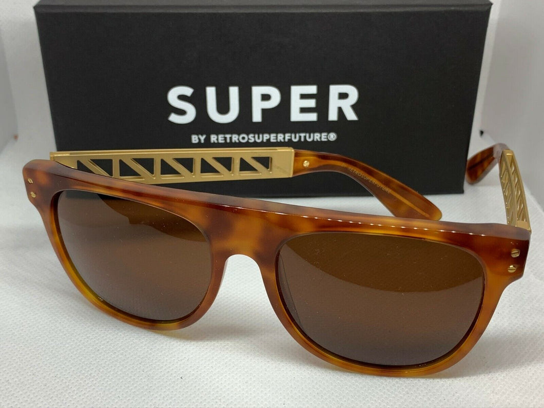 RetroSuperFuture 00K Unico Copper Pink Frame Sunglasses